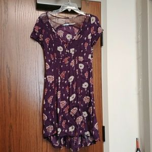Widlflower Poppy Purple Dress Violet Harmon